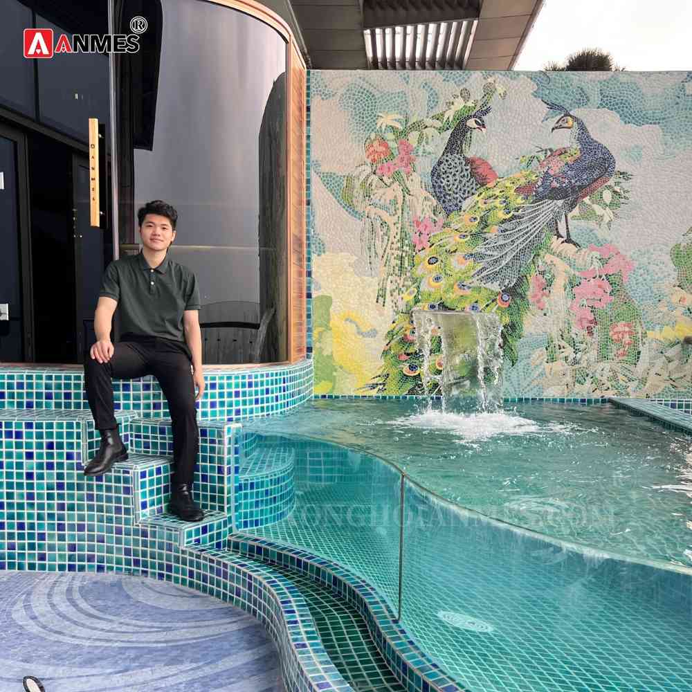 Phòng xông hơi thiết kế cổ điển và sang trọng